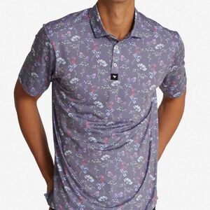 Bad Birdie Lush Core Performance Golf Polo (M)